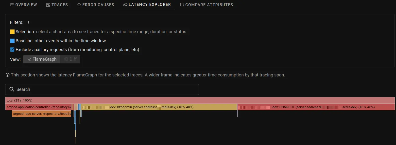 coroot-traces-latency-explorer